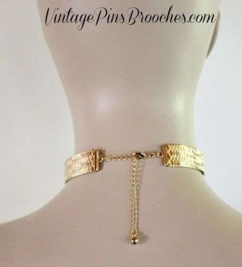 Vintage Cuff Choker Collar Torque Necklace Neck Ring Jewelry Bridal Necklaces