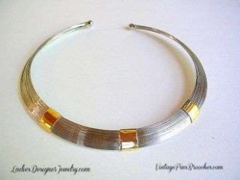Vintage Collar Choker Egyptian Necklace, Ladies Designer Fashion Necklaces Jewelry